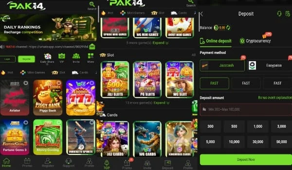  PAK14 Game Dashboard