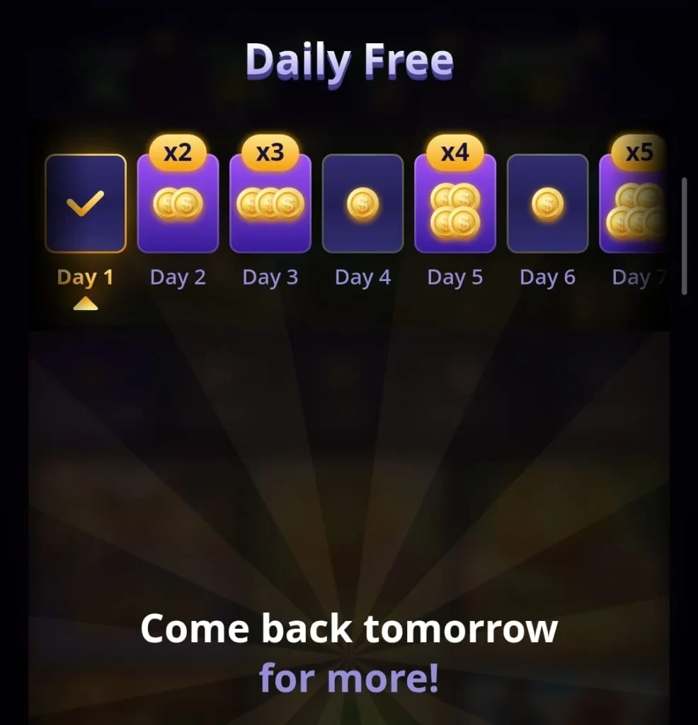 Daily login and earn real money 